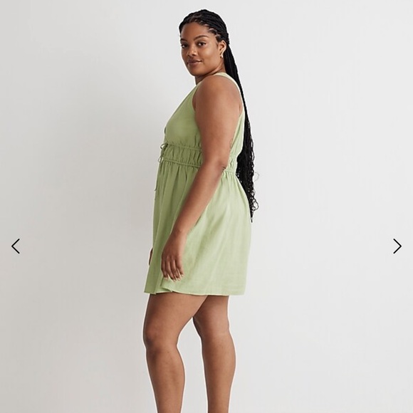 NWOT Madewell Sophia Deep-V Mini Dress (new without tags) - Picture 7 of 13